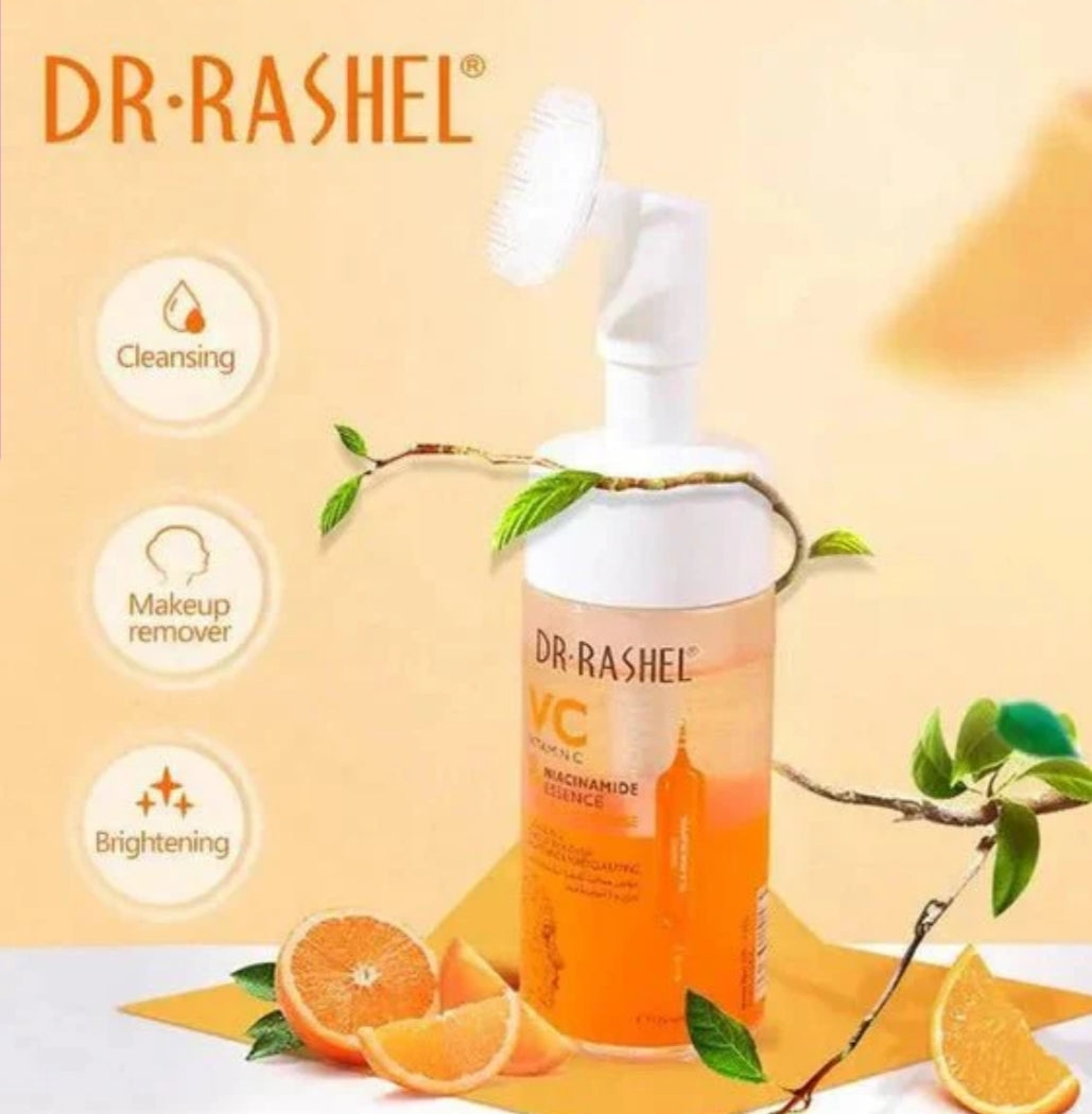 Dr Rashel - VC & Niacinamide Cleansing Mousse & Primer Serum